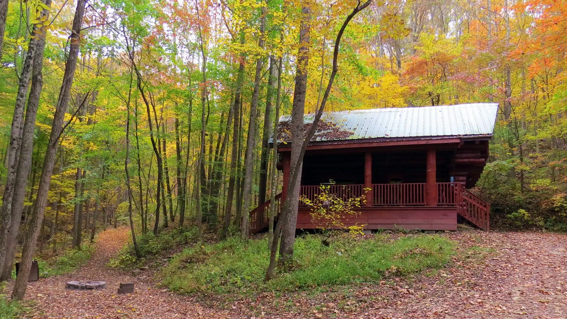 Elkins Pass Cabin In Hocking Hills